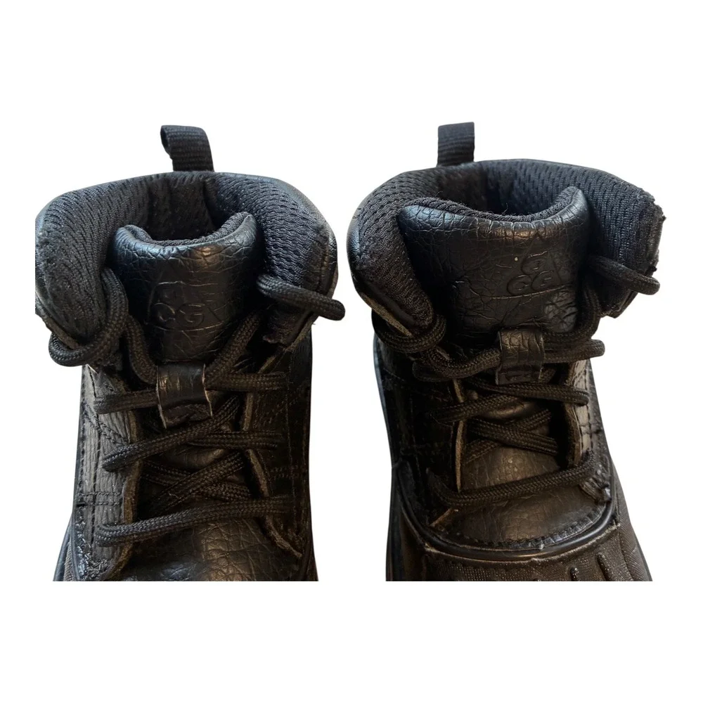 Nike‎ Toddler ACG Woodside 2 High Boots Black Waterproof Kids Shoes